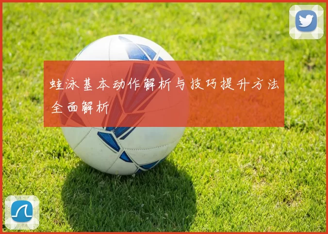 蛙泳基本动作解析与技巧提升方法全面解析