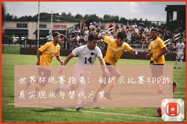 世界杯观赛指南:剖析买比赛app的真实现状与替代方案