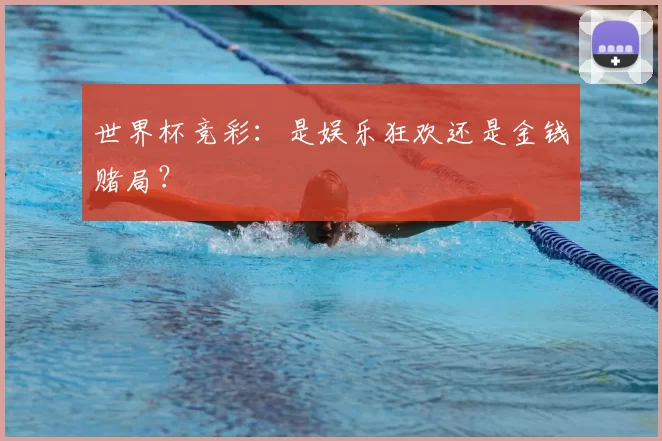 世界杯竞彩:是娱乐狂欢还是金钱赌局?