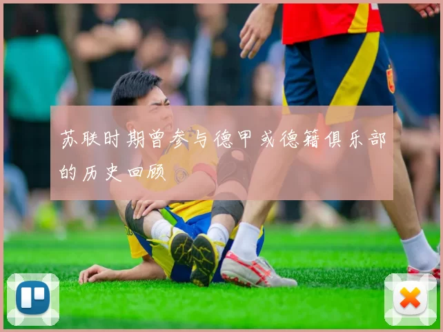 苏联时期曾参与德甲或德籍俱乐部的历史回顾