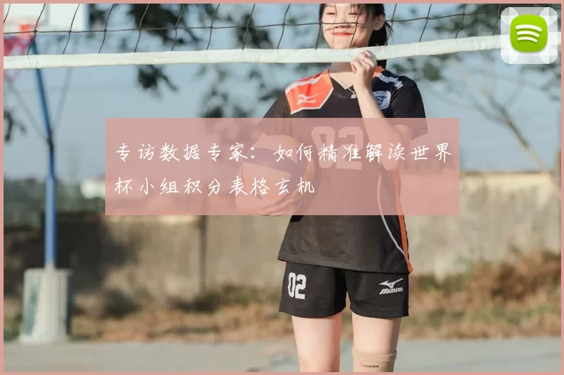 专访数据专家:如何精准解读世界杯小组积分表格玄机