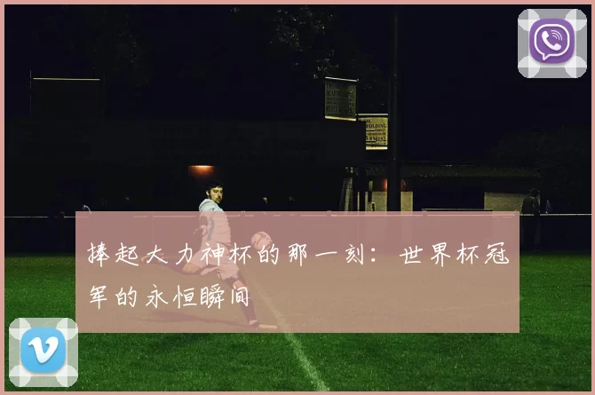 捧起大力神杯的那一刻:世界杯冠军的永恒瞬间