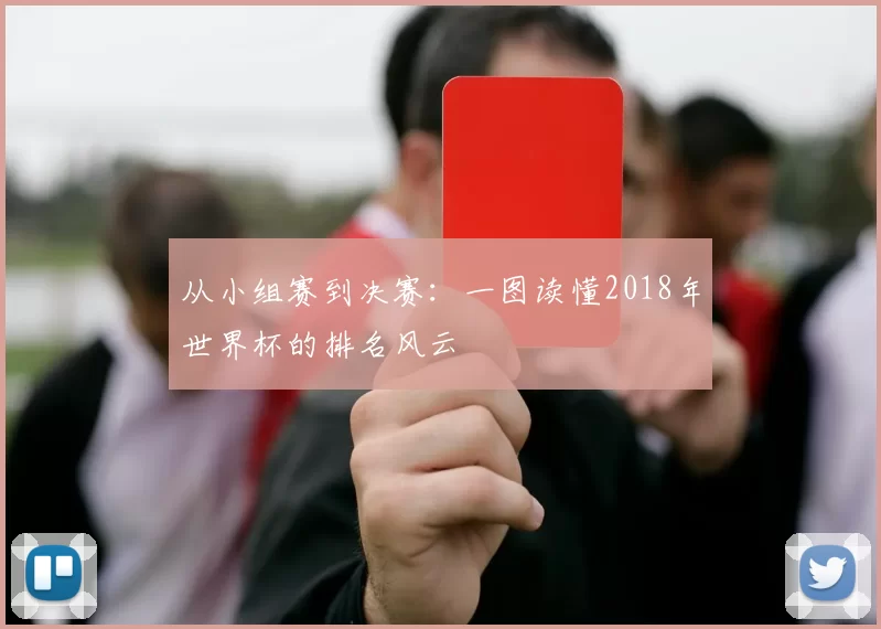 从小组赛到决赛:一图读懂2018年世界杯的排名风云